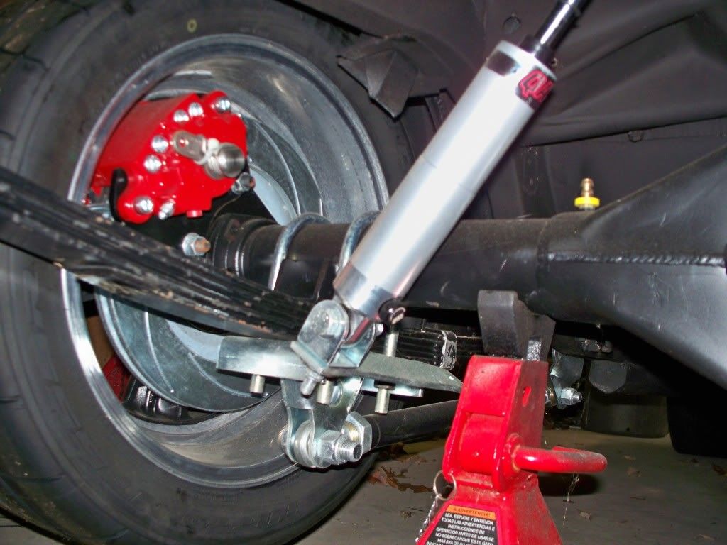 Staggered Shocks Suspension, Handling, Brakes, Wheels and Tires